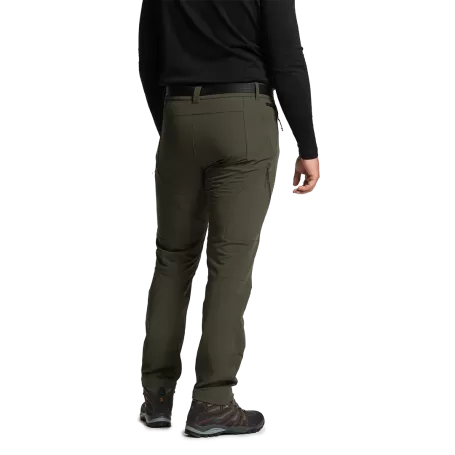 Calças compridas Trangoworld Ghent verde escuro