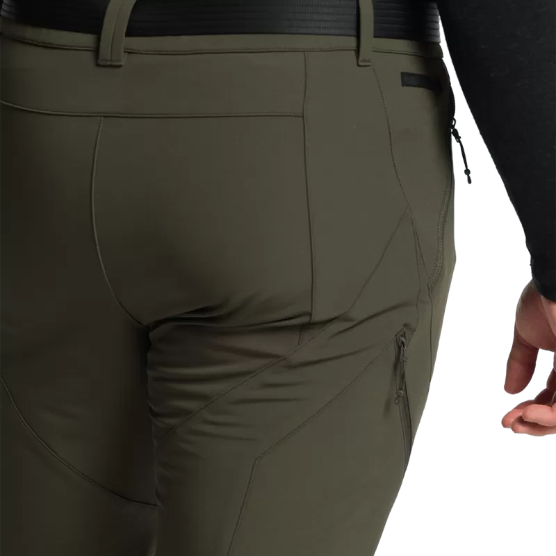 Calças compridas Trangoworld Ghent verde escuro