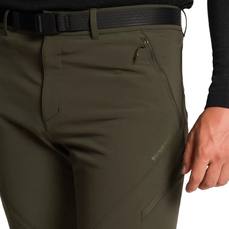 Calças compridas Trangoworld Ghent verde escuro