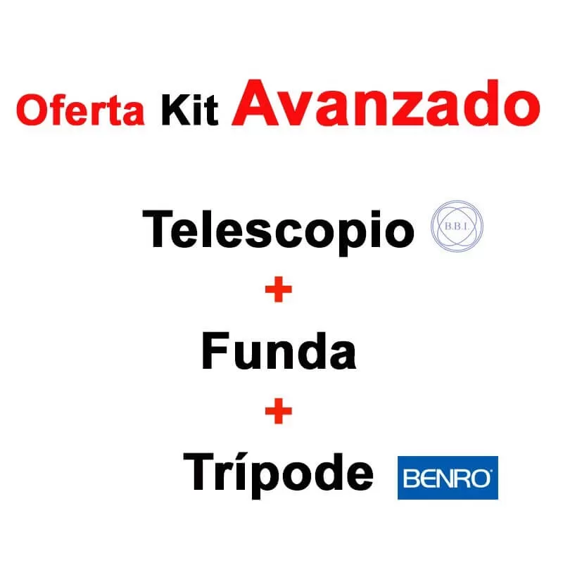 Kit - Telescópio BBI Navigator 20-75x100 + Estojo + Tripé Benro iSTUDIOHD1 - - BBI - KIT COMPLETO OFERTA DE Telescópio