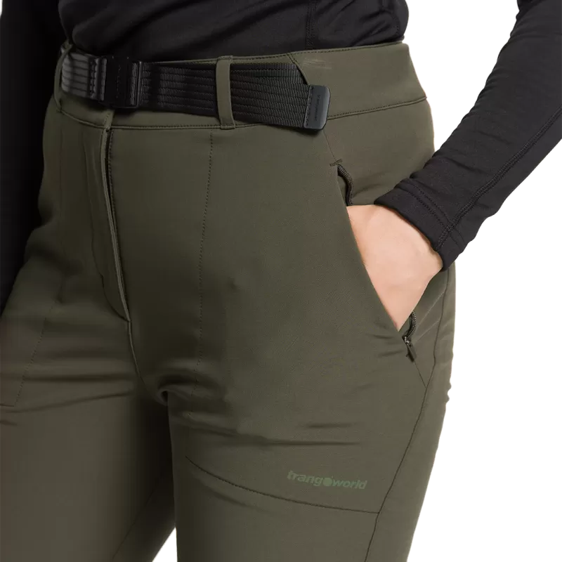 Calça comprida Trangoworld MAWSON verde escuro