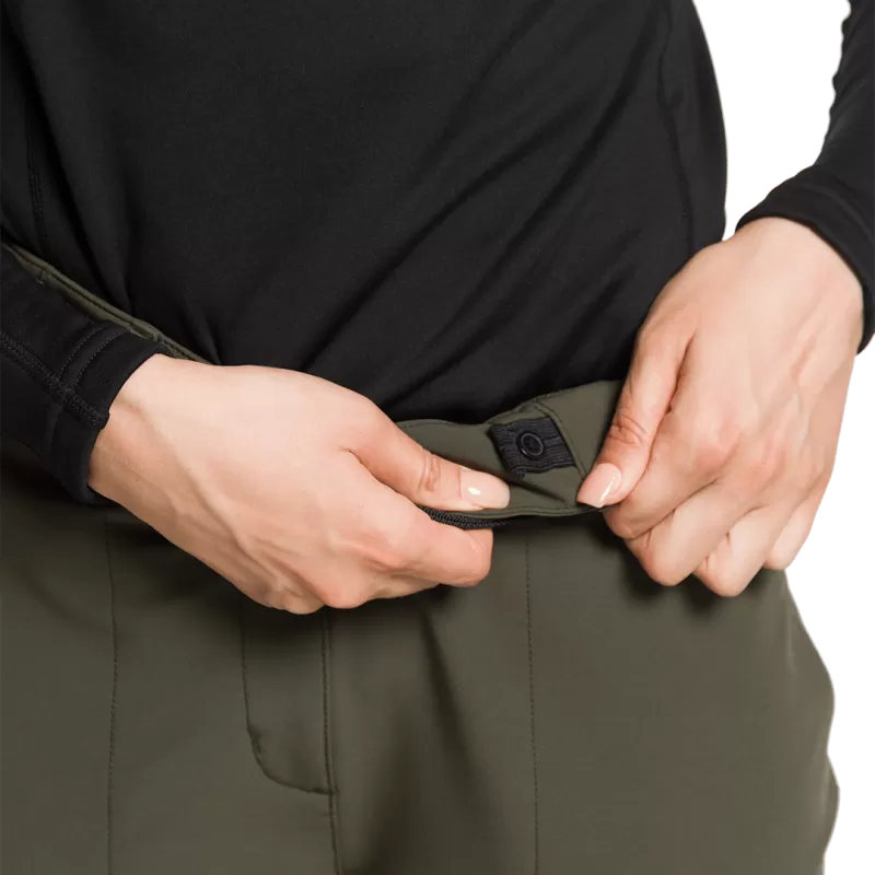 Calça comprida Trangoworld MAWSON verde escuro