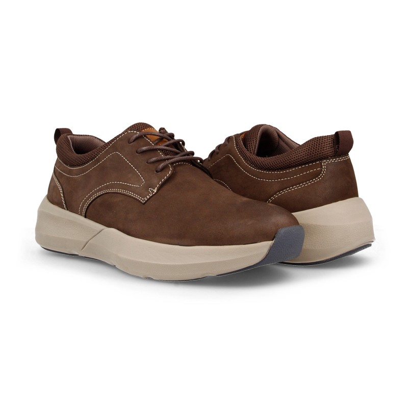 Paredes Zapatos casual para hombre Silla marrón oscuro
