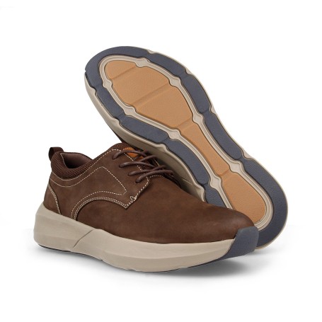 Paredes Zapatos casual para hombre Silla marrón oscuro