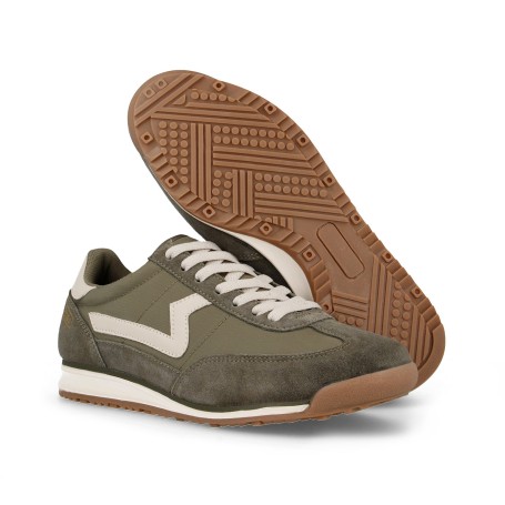 Sapatos casuais masculinos Gaibiel Khaki