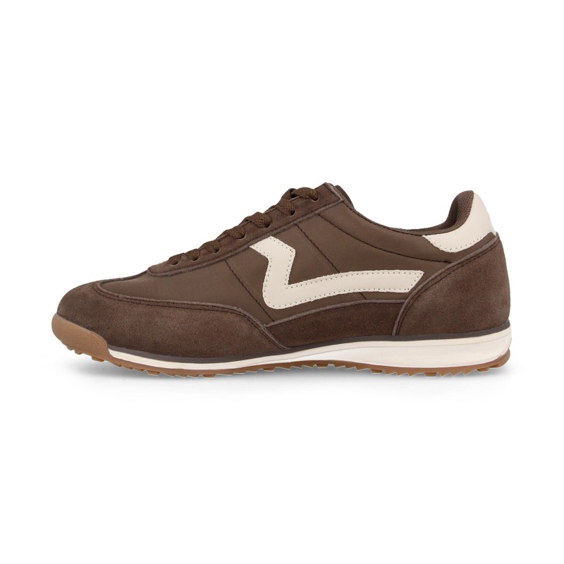 Paredes Zapatillas casual para hombre Gaibiel marrón oscuro