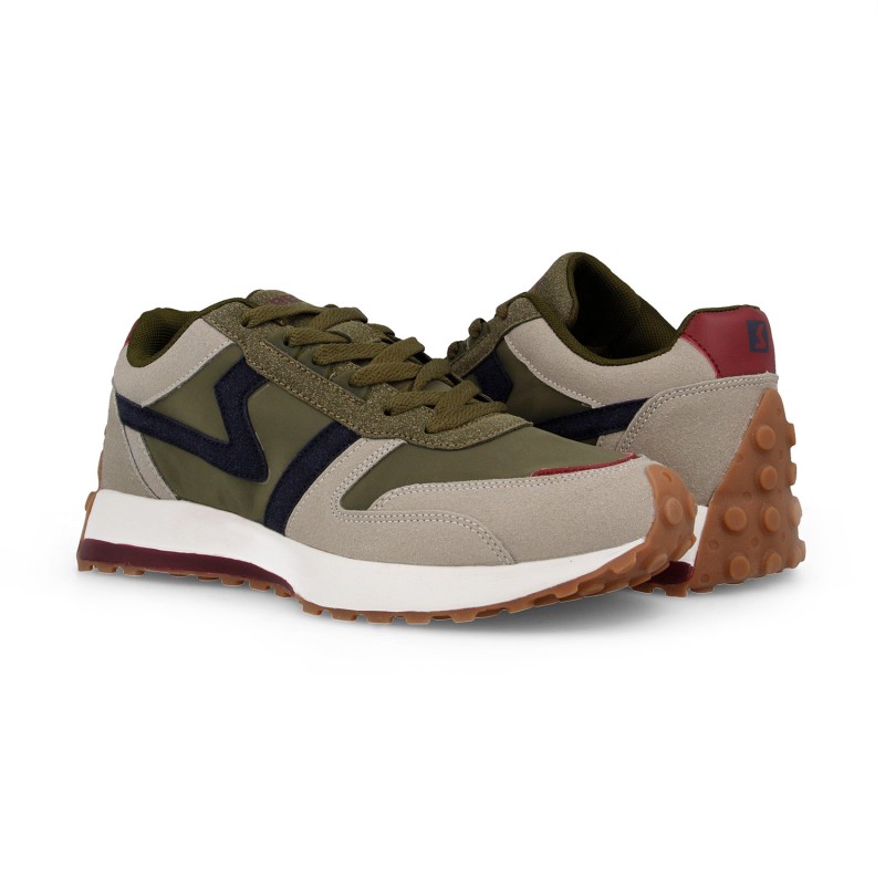 Paredes Zapatillas casual para hombre Fortaleny verde