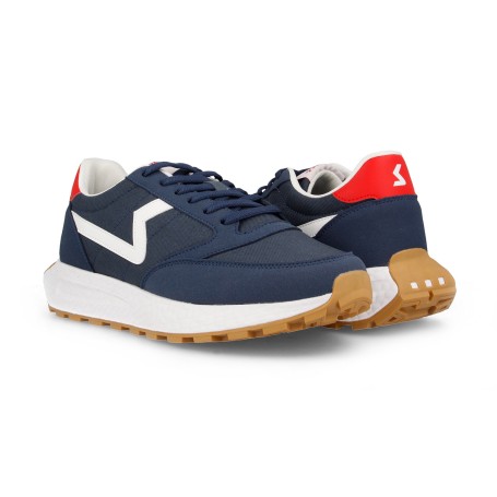 Tênis Casual Paredes Masculino Manises Azul Marinho