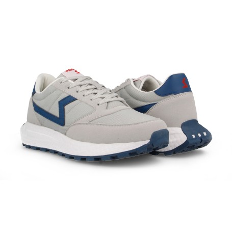 Paredes Tênis Casual Masculino Manises Cinza