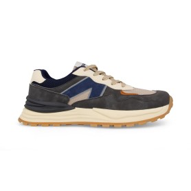 Paredes Zapatillas casual para hombre Pedralba gris-beige Gris