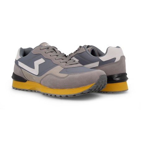 Paredes Zapatillas casual para hombre Requena gris