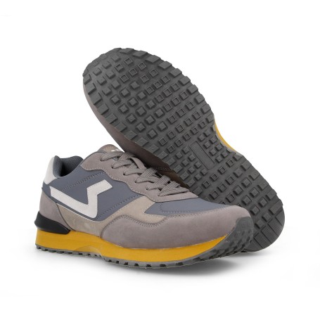 Paredes Zapatillas casual para hombre Requena gris