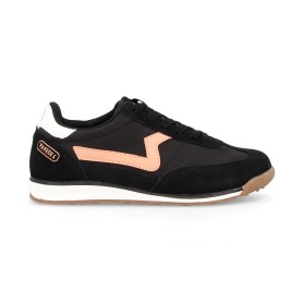 Tênis Casual Feminino Paredes Chelva Preto Preto