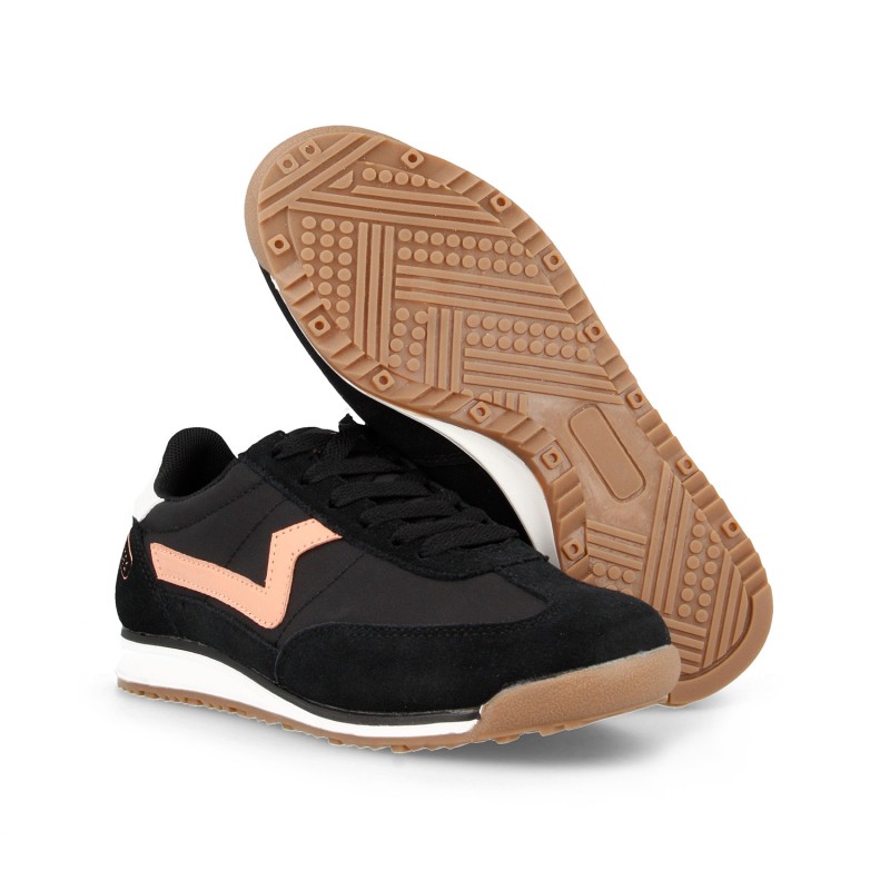 Tênis Casual Feminino Paredes Chelva Preto