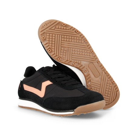 Tênis Casual Feminino Paredes Chelva Preto