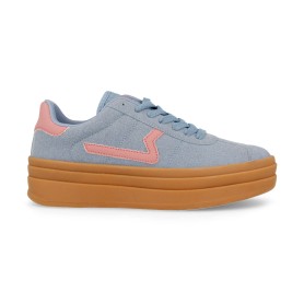 Tênis Casual Feminino Paredes Cotes Azul Azul