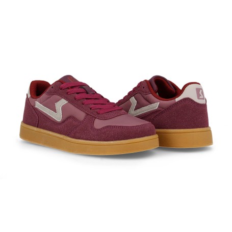Tênis casual feminino Paredes em roxo, Cullera