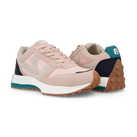 Tênis Casual Feminino Paredes Chiva Rosa