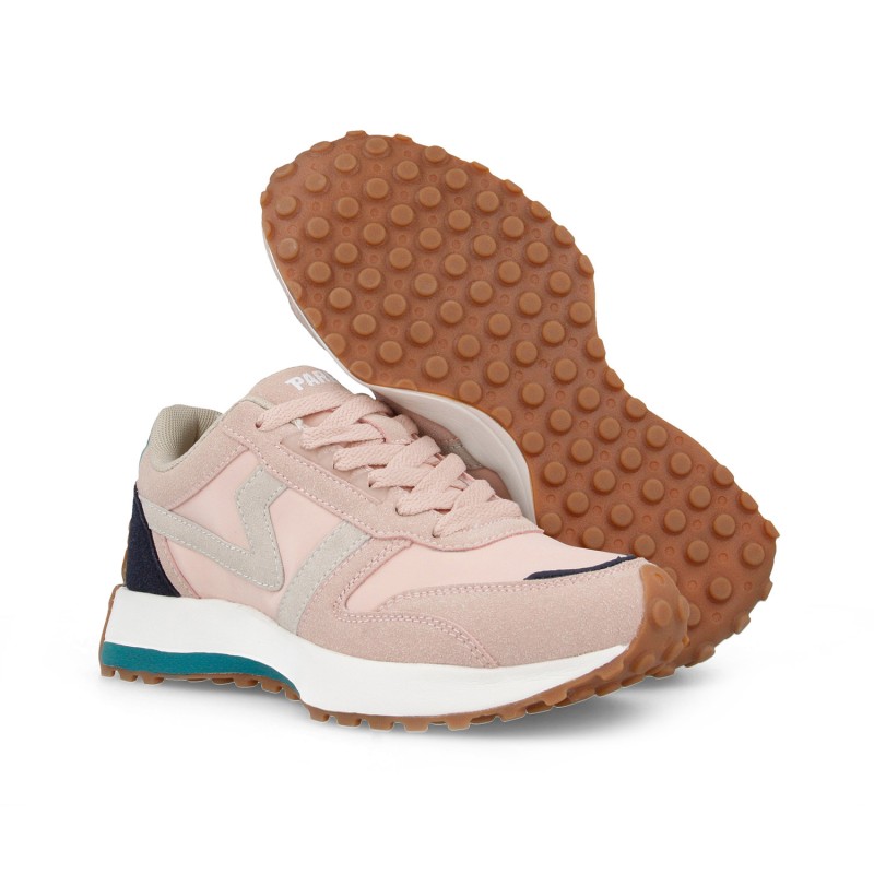 Tênis Casual Feminino Paredes Chiva Rosa