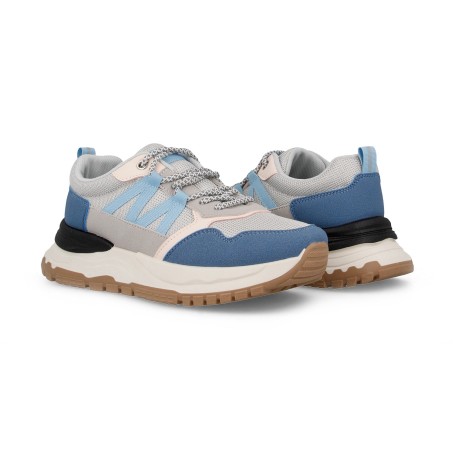 Tênis Casual Feminino Paredes Azul Royal