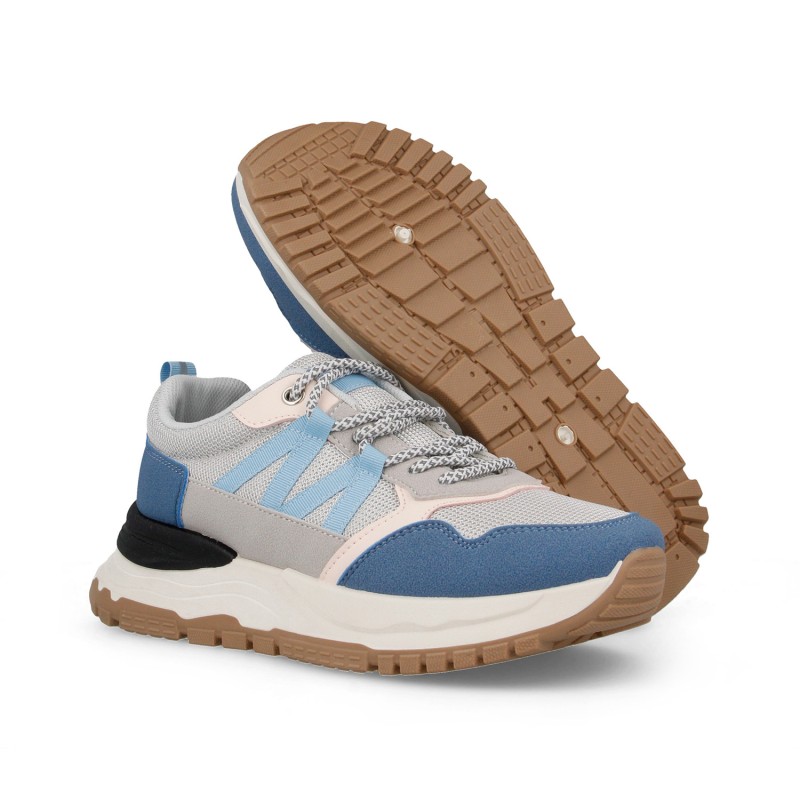 Tênis Casual Feminino Paredes Azul Royal