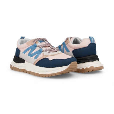 Tênis Casual Feminino Paredes Rosa Real