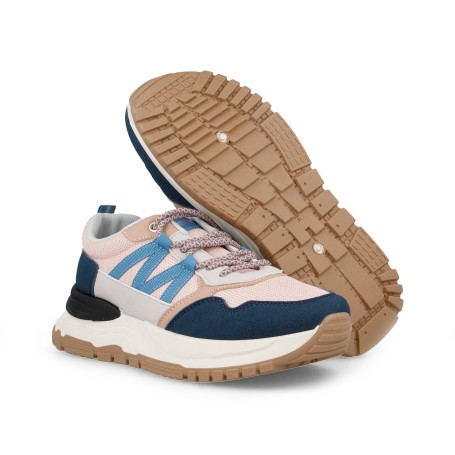 Tênis Casual Feminino Paredes Rosa Real