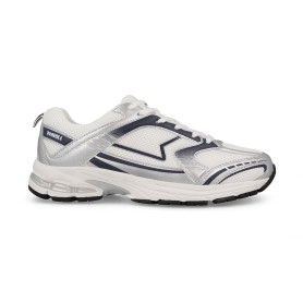 Paredes Zapatillas casual para hombre Suflí blanco-azul Blanco