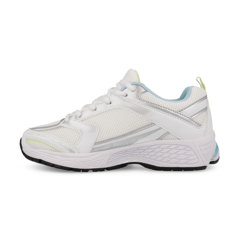 Tênis feminino casual Teresa Walls, branco