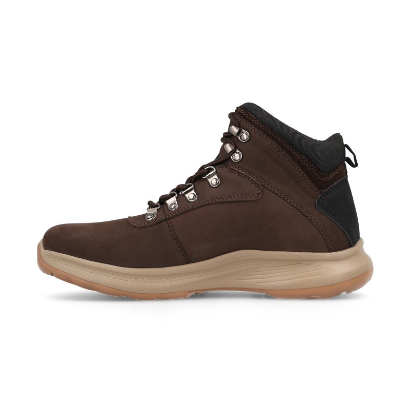 Paredes Botas casual para hombre Layana marrón oscuro
