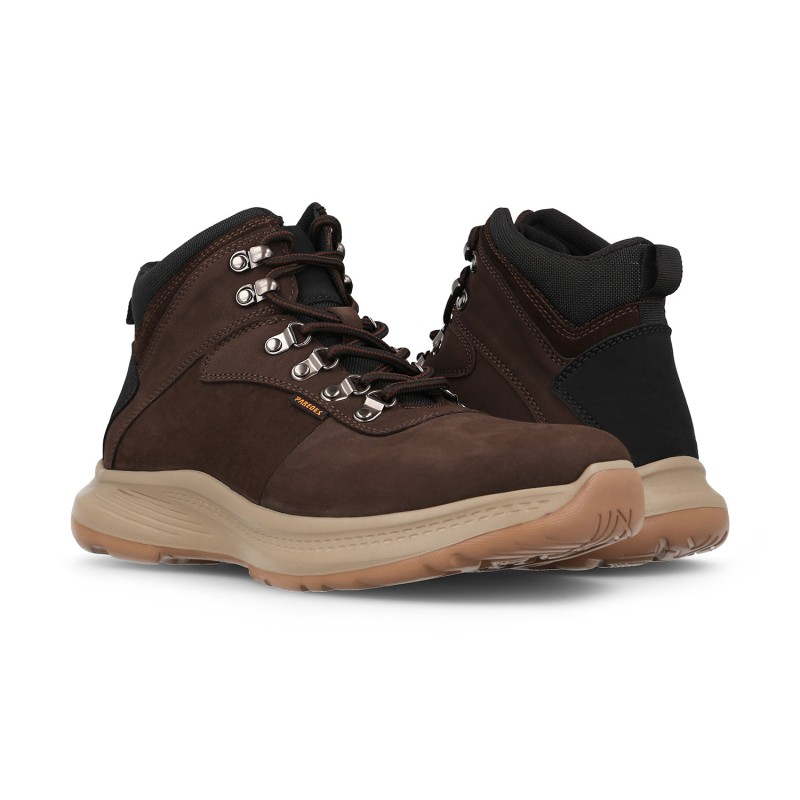Paredes Botas casual para hombre Layana marrón oscuro