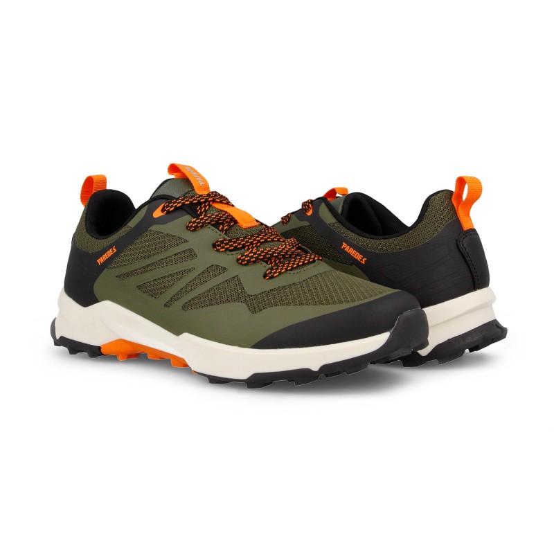 Sapatos de trekking masculinos Paredes Alborache cáqui