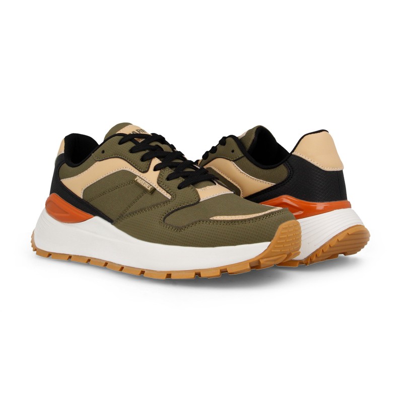 Tênis Casual Masculino Paredes Tavernes Verde