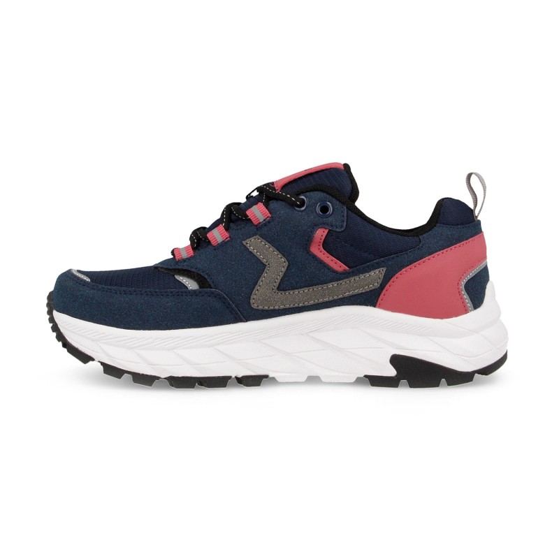 Calçado de Trekking Feminino Paredes Guadassuar Azul Marinho