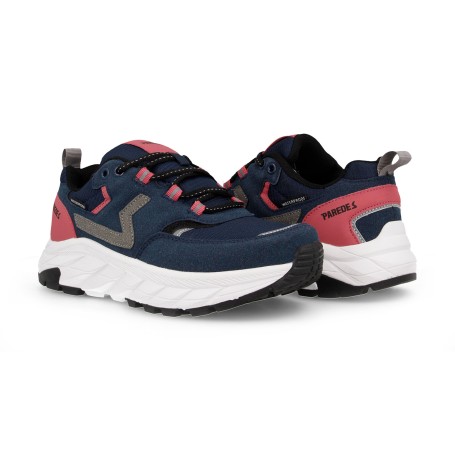 Calçado de Trekking Feminino Paredes Guadassuar Azul Marinho