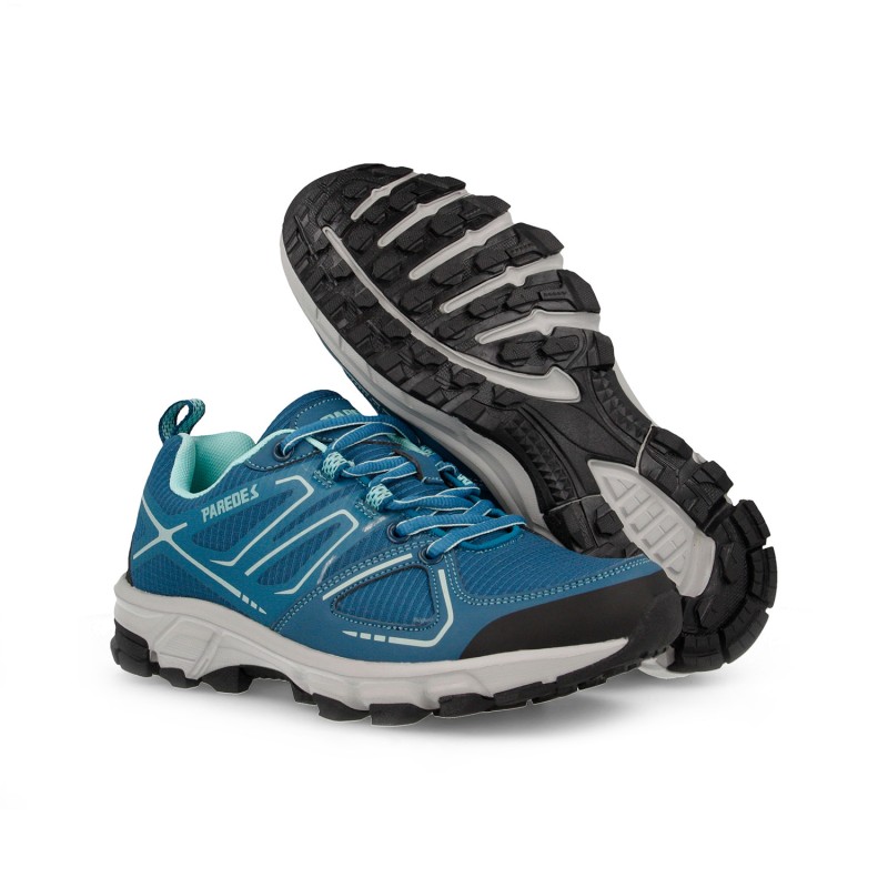 Calçado de Trekking Feminino Paredes Cobisa Azul