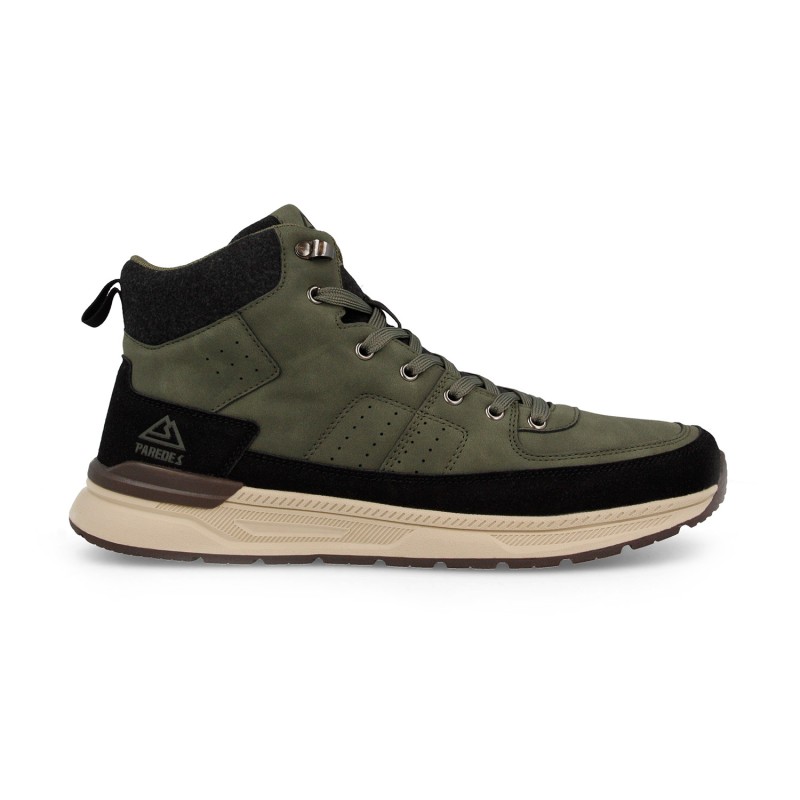 Paredes Botas de viaje casual para hombre Utiel kaki Blanco Paredes Botas de viaje casual para hombre Utiel kaki Blanco