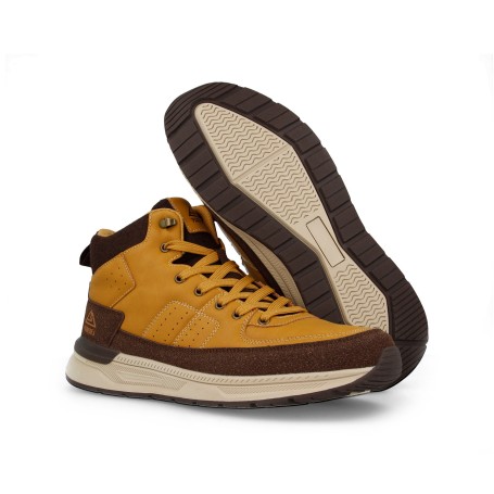 Paredes Botas de viaje casual para hombre Utiel mostaza