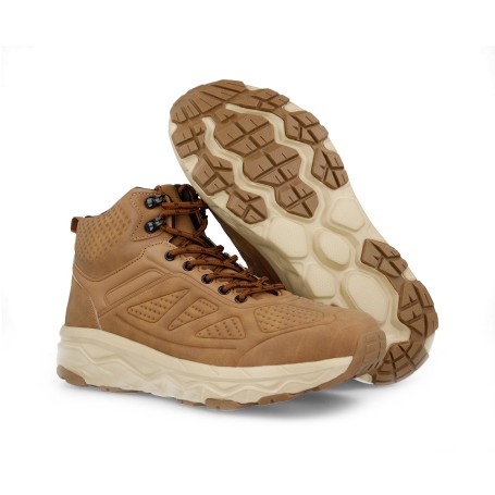 Botas de viagem casuais masculinas Paredes Turís Marrom