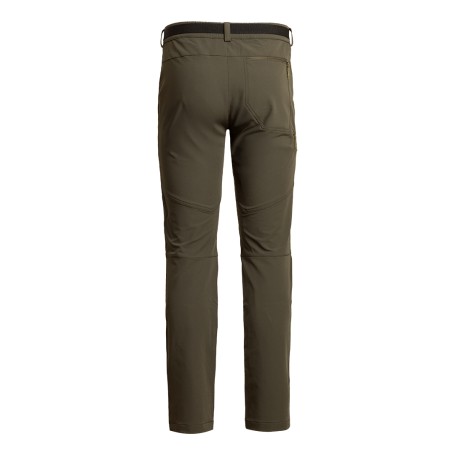 Trangoworld PANT. LARGO AGADIR VERDE OSCURO