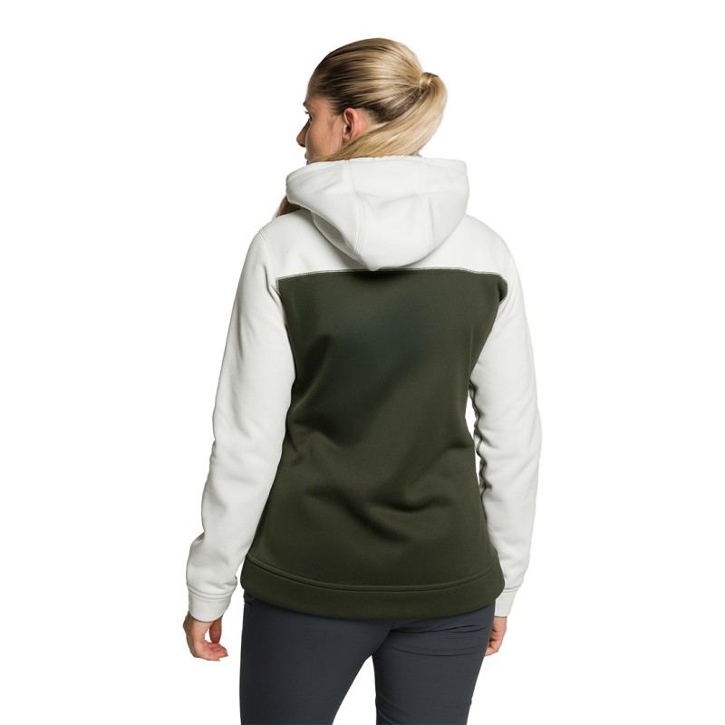 Moletom Trangoworld POPPI V02 Verde Escuro/Cru