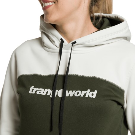 Moletom Trangoworld POPPI V02 Verde Escuro/Cru