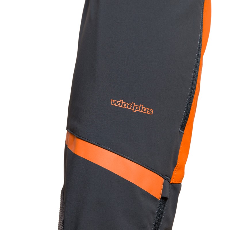 Calça comprida Trangoworld SCIORA cinza/laranja