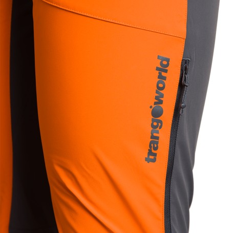 Calça comprida Trangoworld SCIORA cinza/laranja