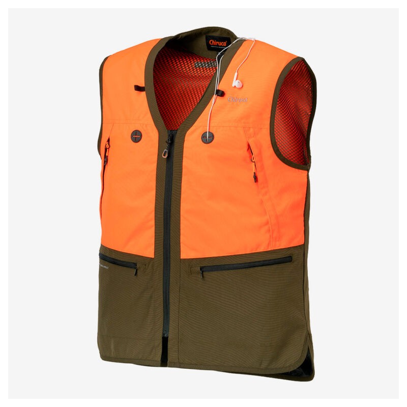 CHIRUCA CHALECO ONURIS VERDE / NARANJA