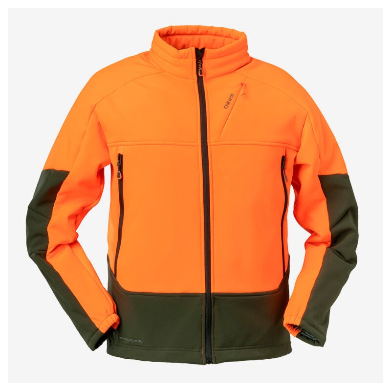 CHIRUCA CHALECO POLAR AKEN Softshell CORTAVIENTOS NARANJA