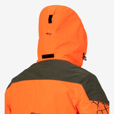 CHIRUCA CHAQUETA ISIS CH+ HI VIS MEMBRANA IMPERMEABLE VERDE / NARANJA