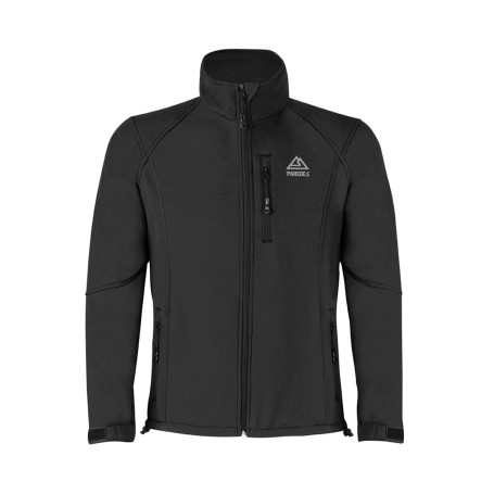 Jaqueta impermeável preta Paredes Unissex Corvus Black Jaqueta impermeável preta Paredes Unissex Corvus Black