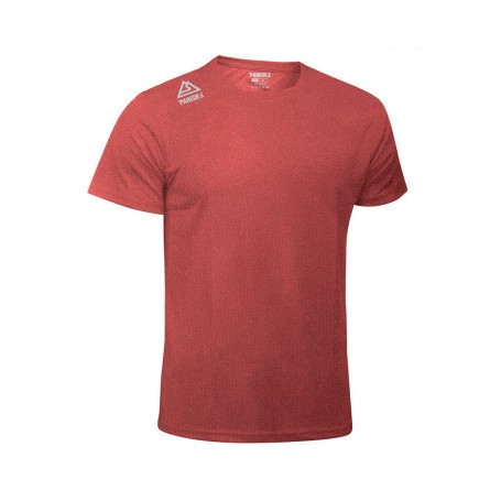Camiseta técnica vermelha Lyra masculina Paredes Camiseta técnica vermelha Lyra masculina Paredes