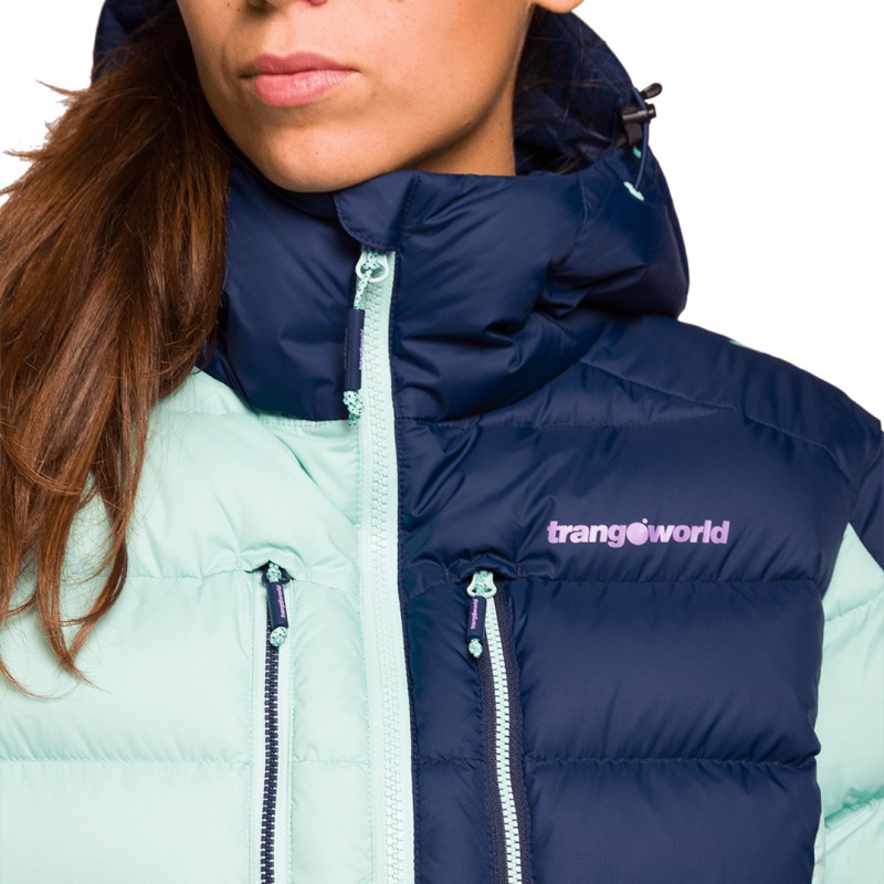 JAQUETA Trangoworld TRX2 900 WM EVO AZUL CLARO/MARINHO